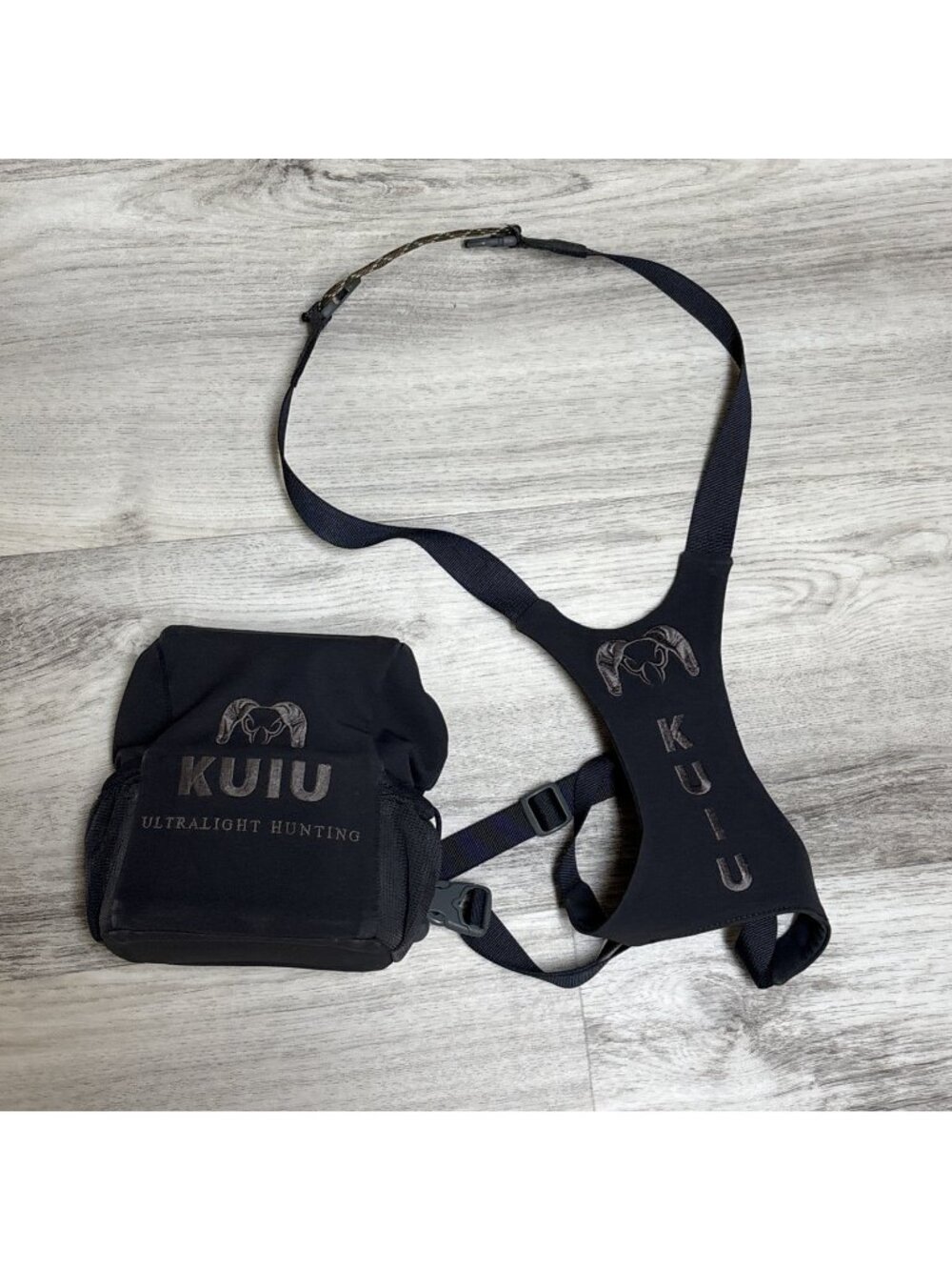KUIU Ultralight Bino Harness System Binocular Carrying Case Hunting Gear Size L